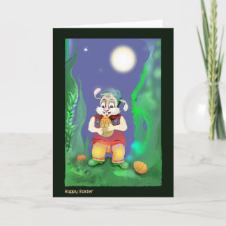 *Little Pasen bunny* Feestdagen Kaart
