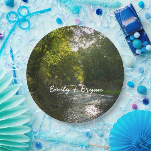 Little Patuxent River van Savage Park Papieren Bordje (Feest)