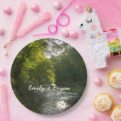 Little Patuxent River van Savage Park Papieren Bordje (Feest)