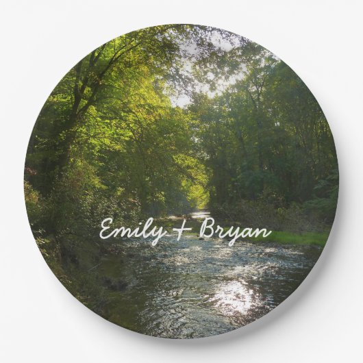 Little Patuxent River van Savage Park Papieren Bordje (Voorkant)