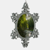 Little Patuxent River van Savage Park Tin Sneeuwvlok Ornament (Links)