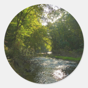Little Patuxent rivier vanuit Savage Park Ronde Sticker