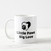 Little Paws Big Love Mug Koffiemok (Links)