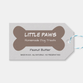 Little Paws Hondenbroodjes Zaken Cadeaulabel