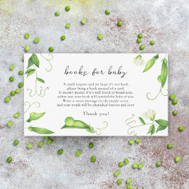 Little Pea - boeken voor babyticket Informatiekaartje