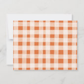 Little Peach Summer Citrus Bedankkaart (Achterkant)