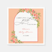 Little Peach Waterverf servetten (Voorkant)