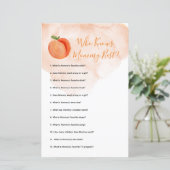 Little Peach zomer die weet mammie beste spel (Staand voorkant)