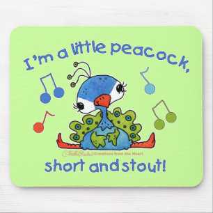Little Peacock Short en Stout Muismat