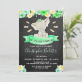 Little Peanut 1st Birthday Kaart (Staand voorkant)