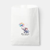 Little Peanut baby Elephant baby shower Bedankzakje (Voorkant)