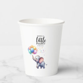 Little Peanut baby Elephant baby shower Papieren Bekers
