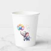 Little Peanut baby Elephant baby shower Papieren Bekers (Voorkant)