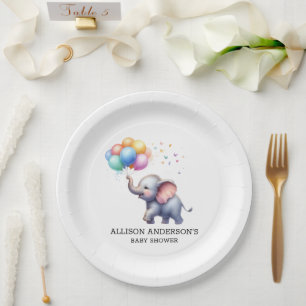 Little Peanut baby Elephant baby shower Papieren Bordje