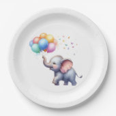 Little Peanut baby Elephant baby shower Papieren Bordje (Voorkant)