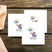 Little Peanut baby Elephant baby shower Servet