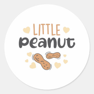 Little Peanut Baby Ronde Sticker