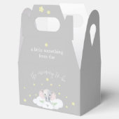 Little Peanut Baby shower Geslachtsneutrale olifan Bedankdoosjes (Geopend)