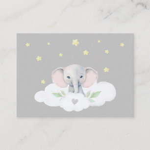 Little Peanut Baby shower Gissen Spel Kaarten Grij