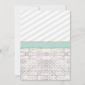 Little Peanut Baby shower Invitation Kaart (Achterkant)