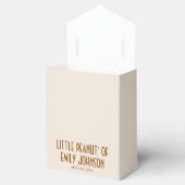 Little Peanut Boho Safari Elephant Boy Baby Shower Bedankdoosjes (Geopend)