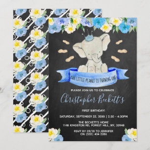 Little Peanut Boys 1st Birthday Kaart