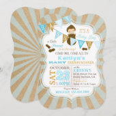 Little Peanut Carnival Baby shower Uitnodiging (Voorkant / Achterkant)