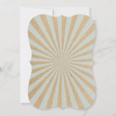 Little Peanut Carnival Baby shower Uitnodiging (Achterkant)