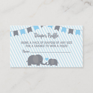 Little Peanut Diaper Raffle Kaart Insert voor Uitn