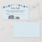 Little Peanut Diaper Raffle Kaart Insert voor Uitn (Voorkant / Achterkant)