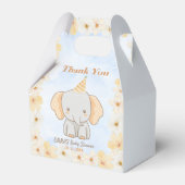 Little Peanut Dreams - Elephant Baby shower Bedankdoosjes (Voorkant Zijde)