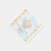 Little Peanut Dreams - Elephant Baby shower Servet (Hoek)