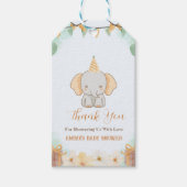 Little Peanut Dreams Elephant Cadeaulabel (Voorkant)