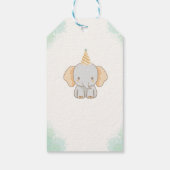 Little Peanut Dreams Elephant Cadeaulabel (Achterkant)