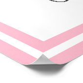 Little Peanut Elephant Baby Girl Shower Poster (Hoek)