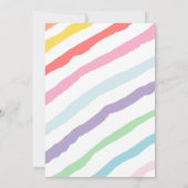 Little Peanut Elephant | BABY SHOWER | Regenboog Kaart (Achterkant)