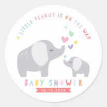 Little Peanut Elephant | BABY SHOWER | Regenboog