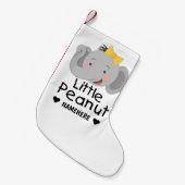 Little Peanut Elephant Kleine Kerstsok (Voorkant (Hangend))