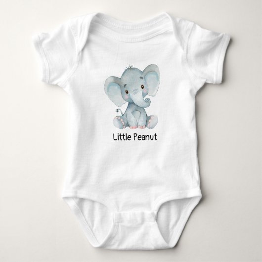Little Peanut Elephant Romper (Voorkant)
