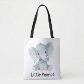 Little Peanut Elephant Tote Bag (Voorkant)
