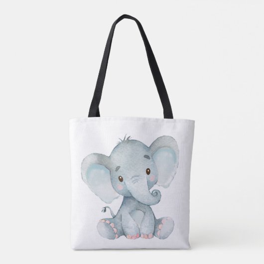 Little Peanut Elephant Tote Bag (Achterkant)