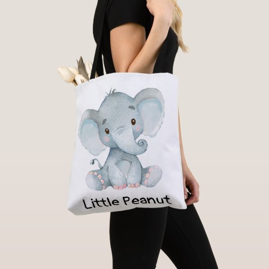 Little Peanut Elephant Tote Bag (Dichtbij)