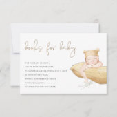 Little Peanut Genderneutrale Boeken voor Baby Bedankkaart (Voorkant)