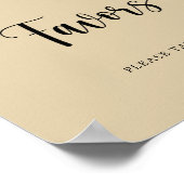 Little Peanut is onderweg \ Favors Poster (Hoek)