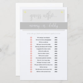 Little Peanut Olifant Boy Baby shower spel