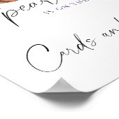 Little Pearl baby shower Cards and gifts Poster (Hoek)