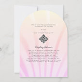 Little Pearl Beach Oceaan onder het Zee Baby showe Kaart (Achterkant)