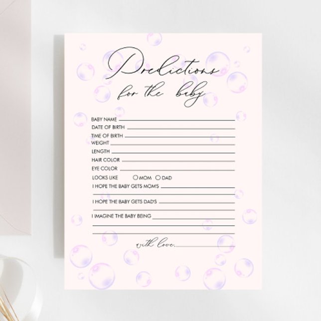 Little Pearl Bubbles voorspellingen voor Baby spel (Creator heeft geüpload)