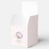 Little Pearl Seashells Diamonds Dots Baby Shower Bedankdoosjes (Geopend)