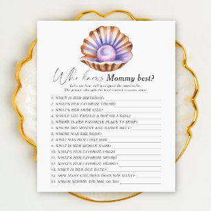 Little Pearl Shell - Wie kent mama het beste spel